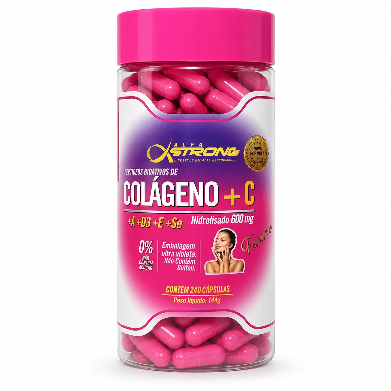 COLAGENO HID + VIT C 500MG 240CP