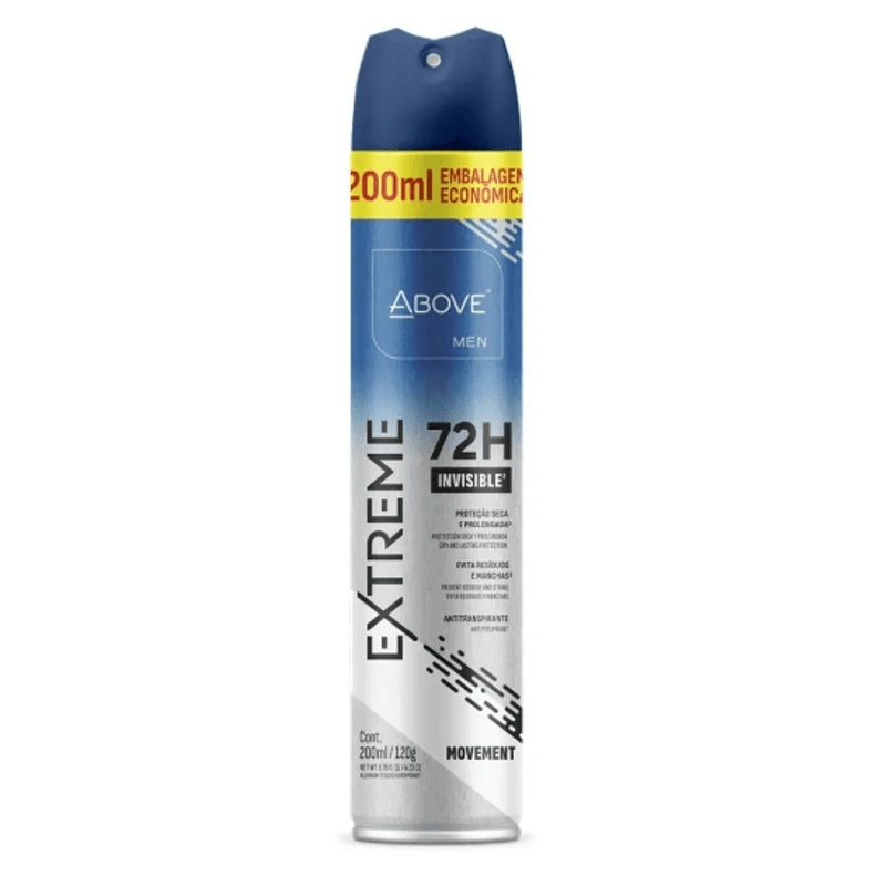DESOD ABOVE AERO MASC EXTREME MOVEMENT 72H 200ML