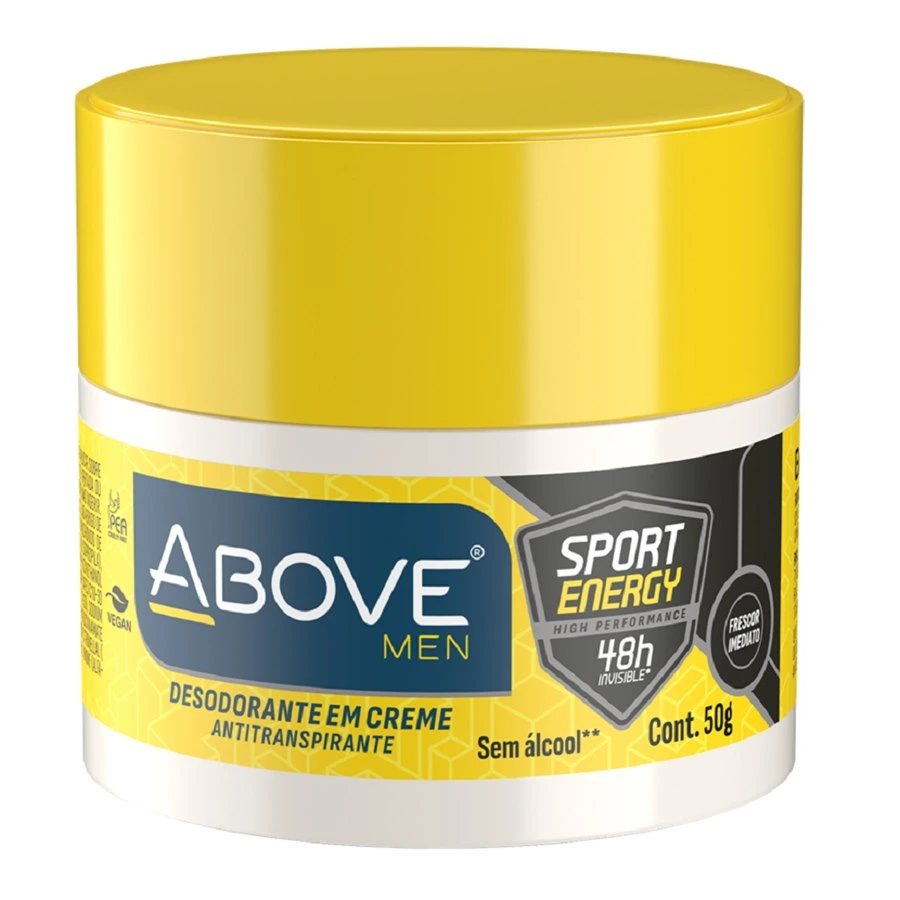 DESOD ABOVE CREME POTE ENERGY MEN 50G