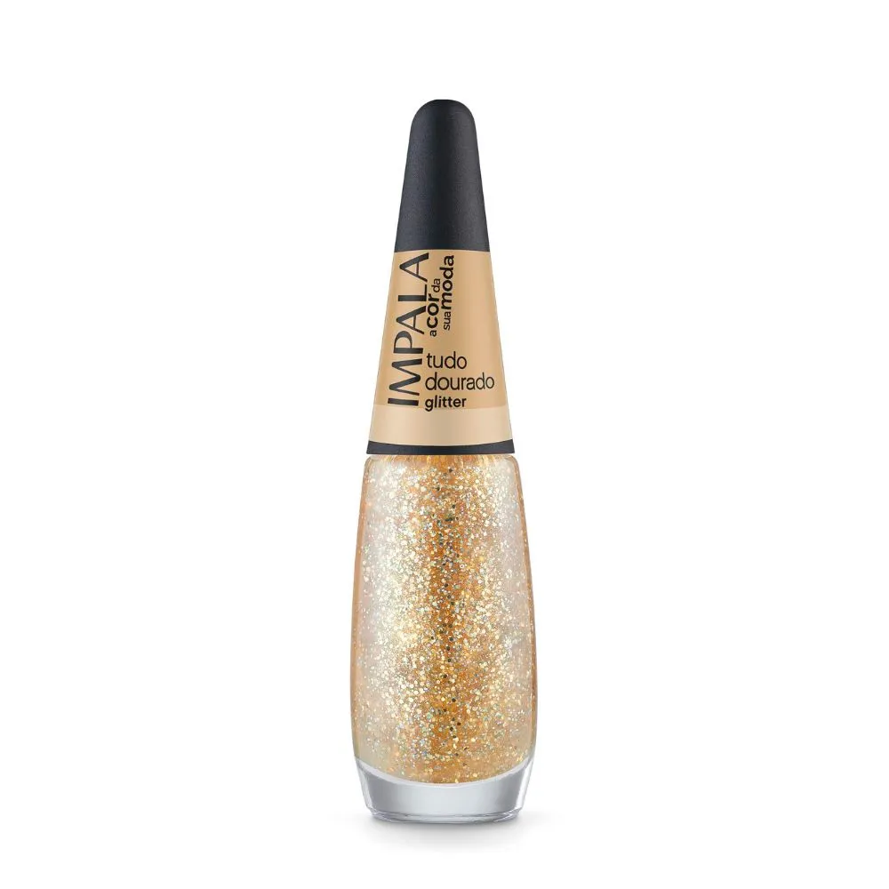 ESM IMPALA GLITTER TUDO DOURADO 7,5ML