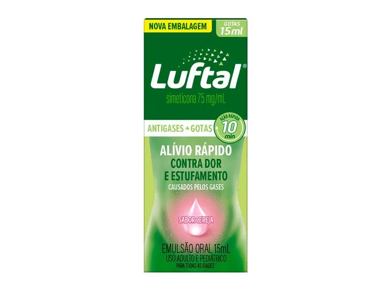LUFTAL 75 MG/ML GTS C/ 15 ML