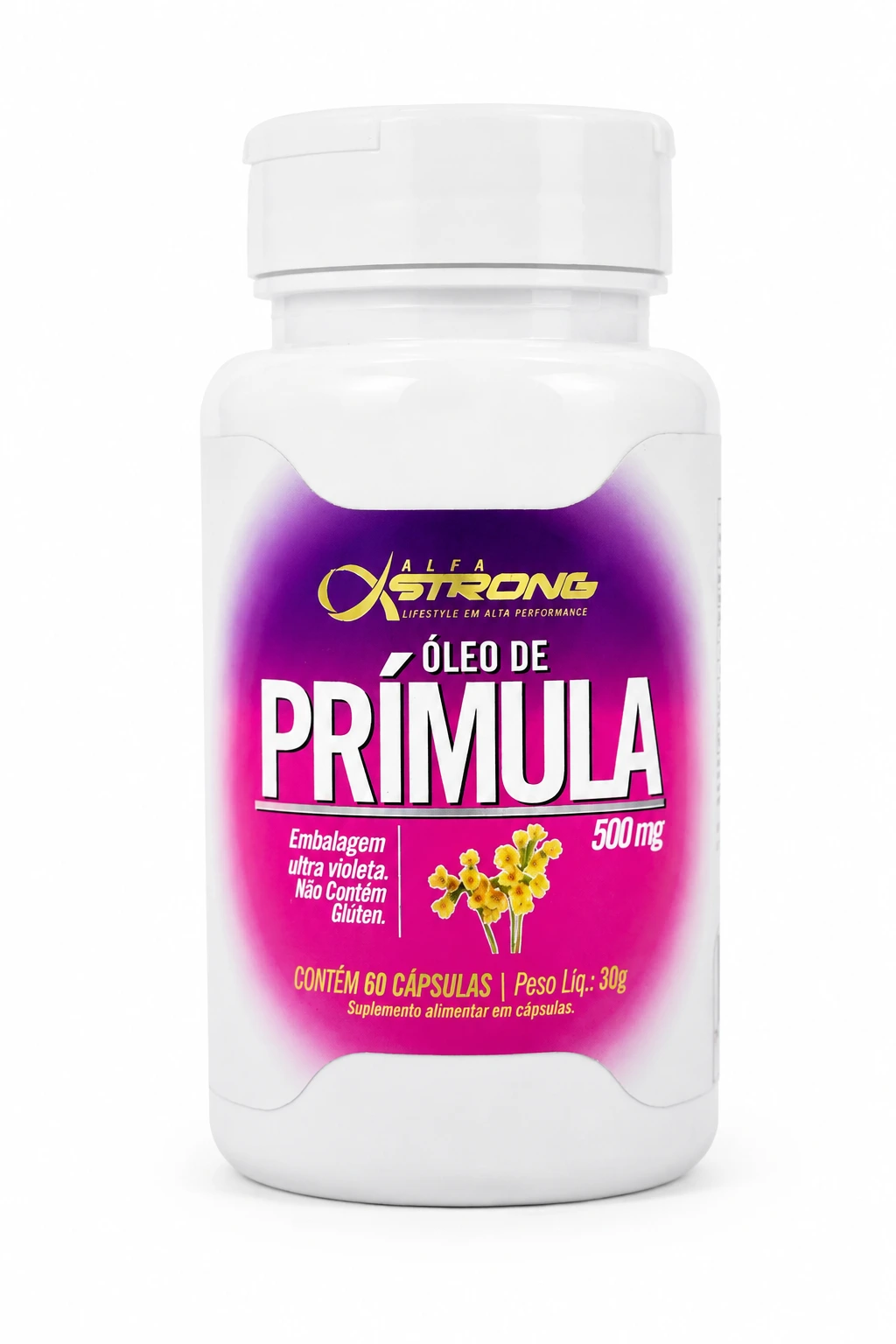 OLEO DE PRIMULA 500 MG 60 CAP