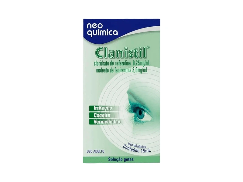 CLANISTIL SOL OFT 15 ML