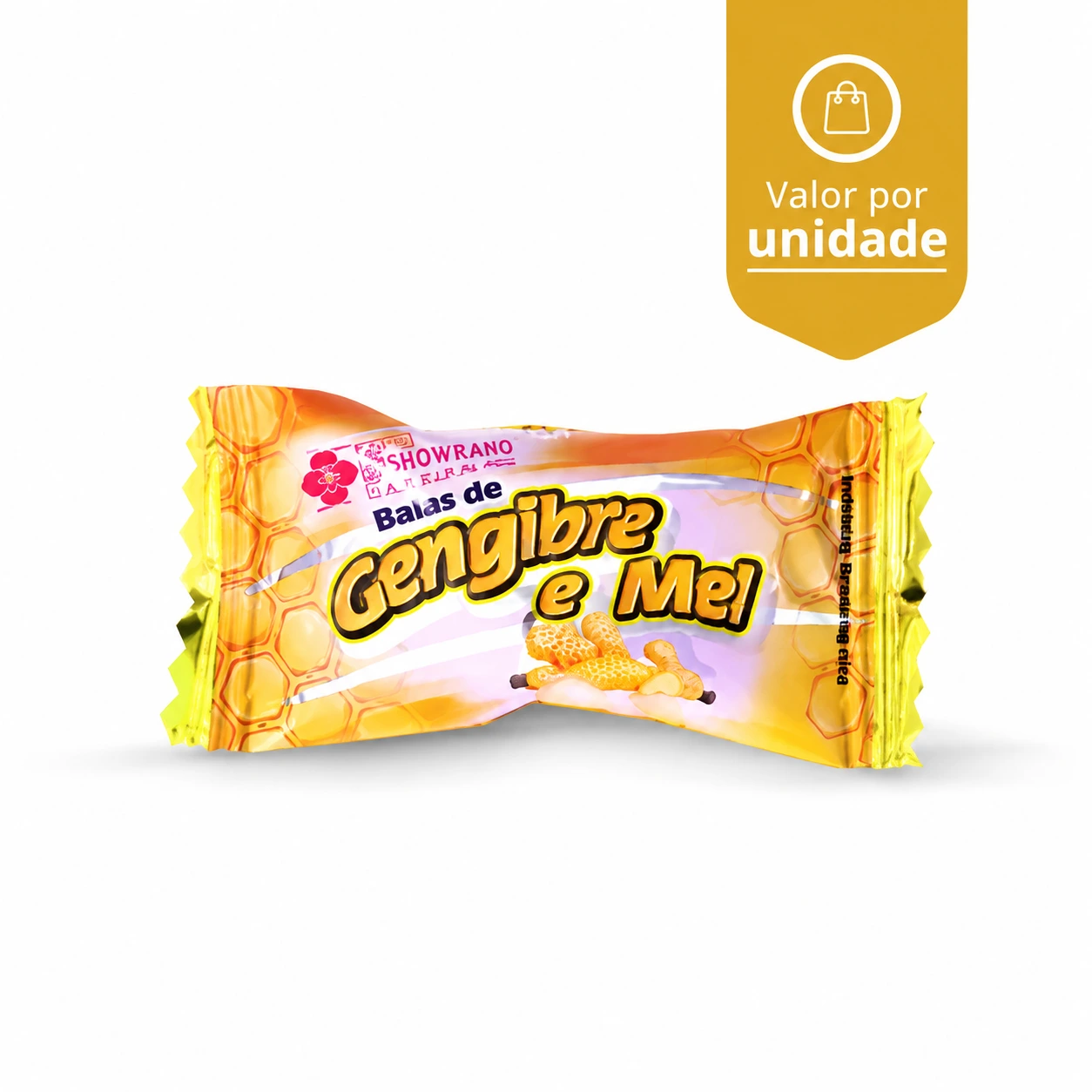 BALA GENGIBRE E MEL 1 UN