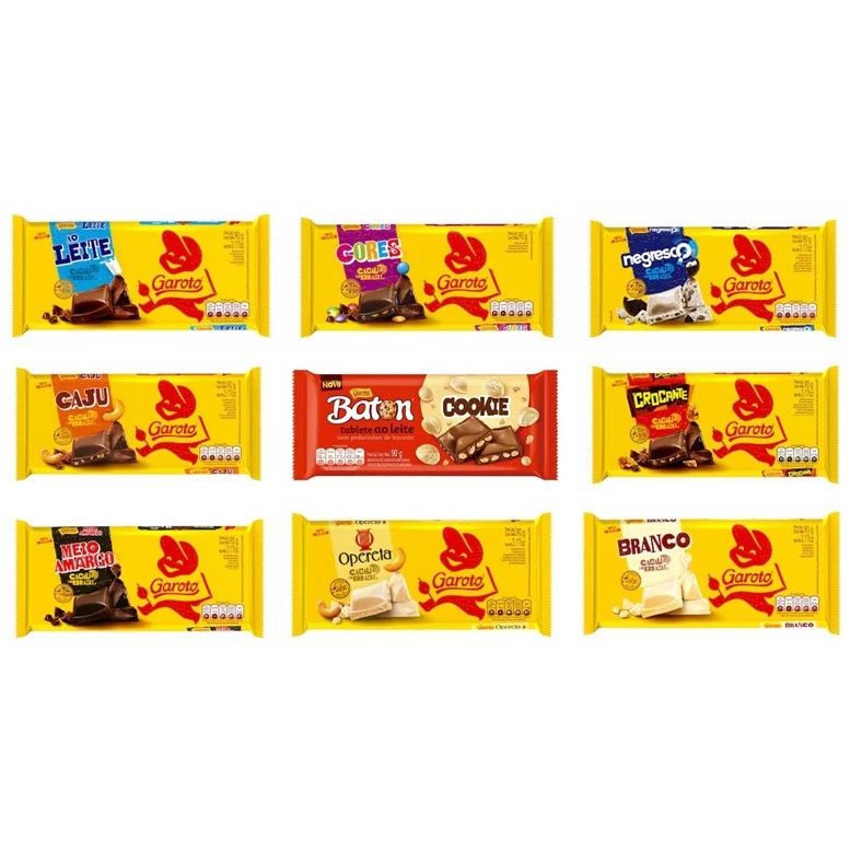 CHOCOLATE GAROTO 80G