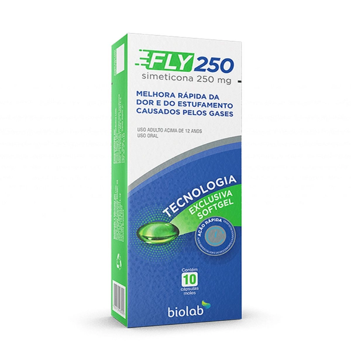 FLY 250MG C/10 CAPS MOLE
