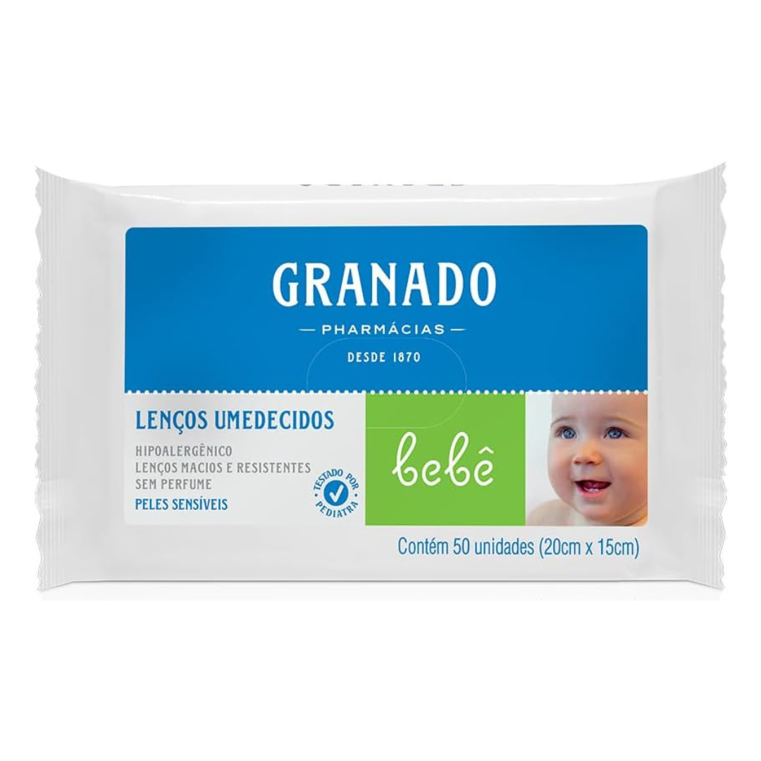 TOALHAS UMED GRANADO BEBE 50UN