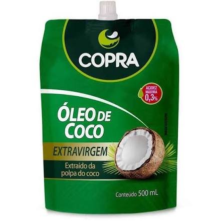 OLEO DE COCO COPRA EXTRAVIRGEM 500ML