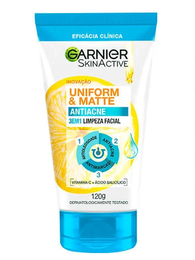 LIMPEZA FACIAL GARNIER ANTIACNE 120G