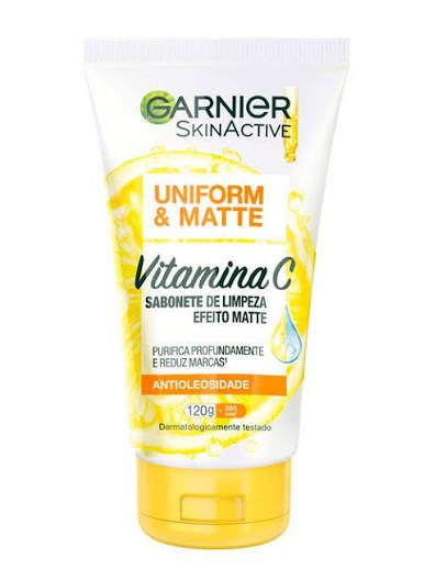 SABONETE DE LIMPEZ GARNIER VIT C 120GR