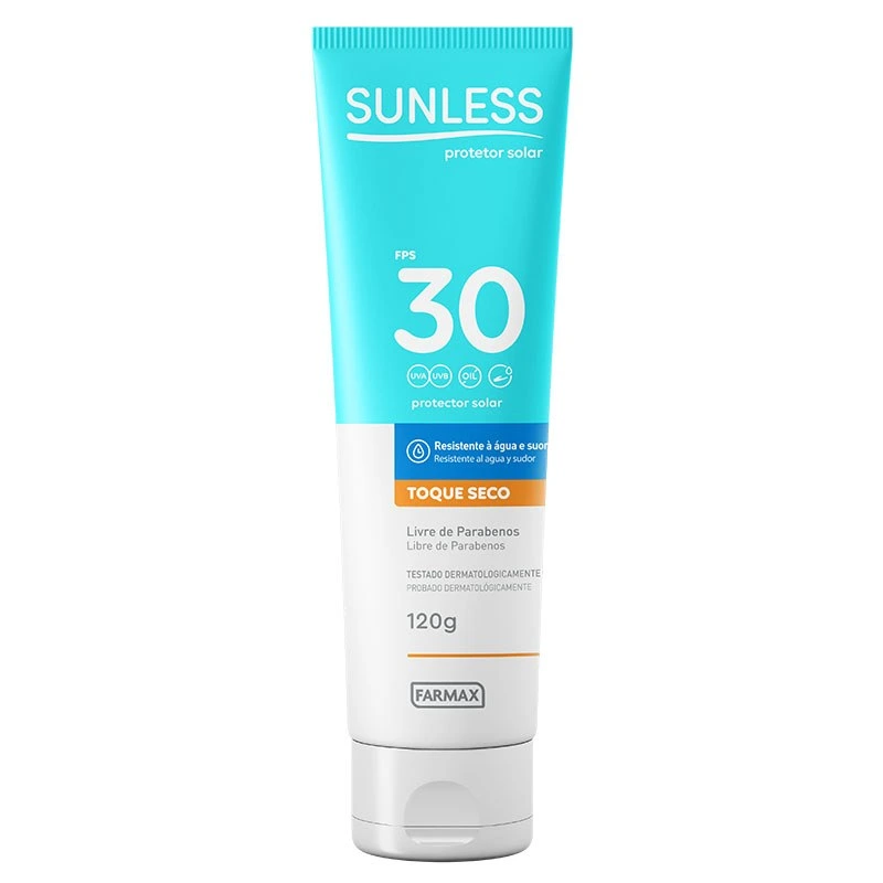 PROT SOLAR SUNLESS FPS30 120G