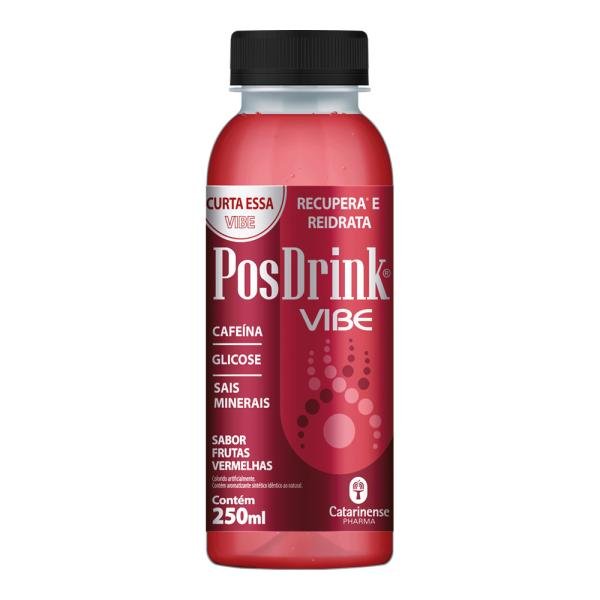 POSDRINK VIBE FRUTAS VERMELHAS 250ML