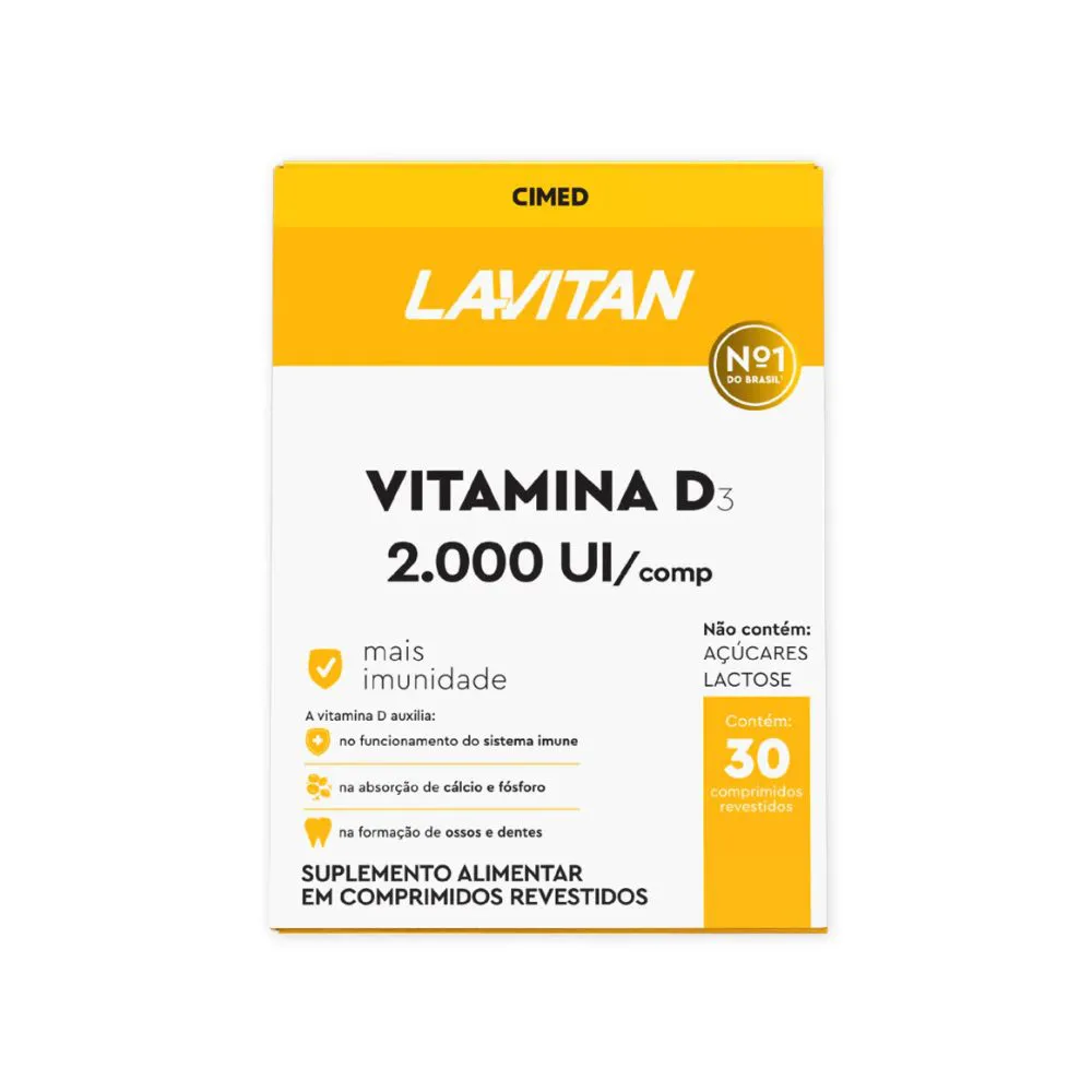 VITAMINA D LAVITAN 2000UI 30CP