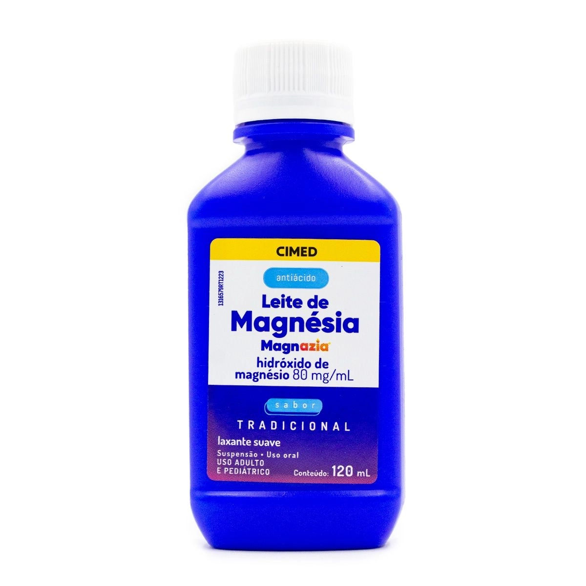 LEITE MAGNESIA MAGNAZIA 8% TRAD 120ML