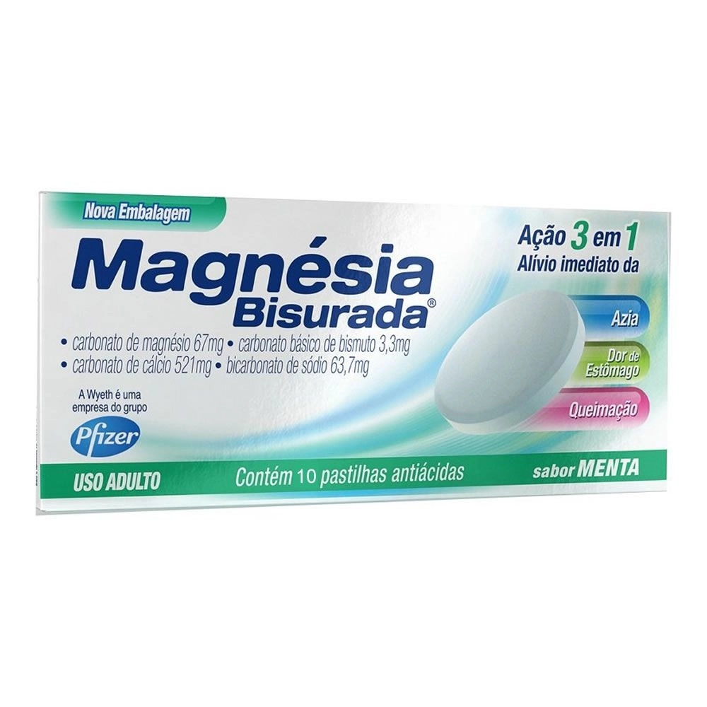 MAGNESIA BISURADA 10 PAST
