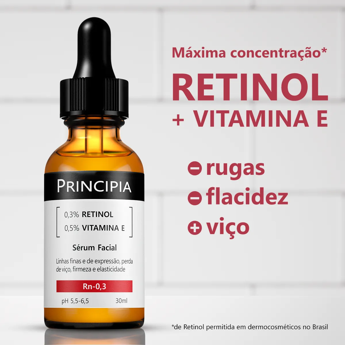 SERUM PRINCIPIA RN0.3 RETINOL VIT E 30ML - foto 3