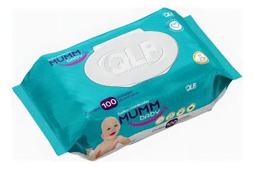 TOALHA UMEDECIDA MUMMBABY C/100UN