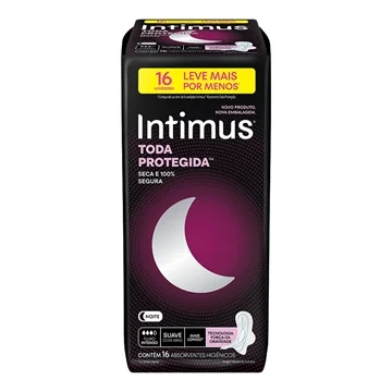 ABS INTIMUS NOTURNO SUAVE 16UN