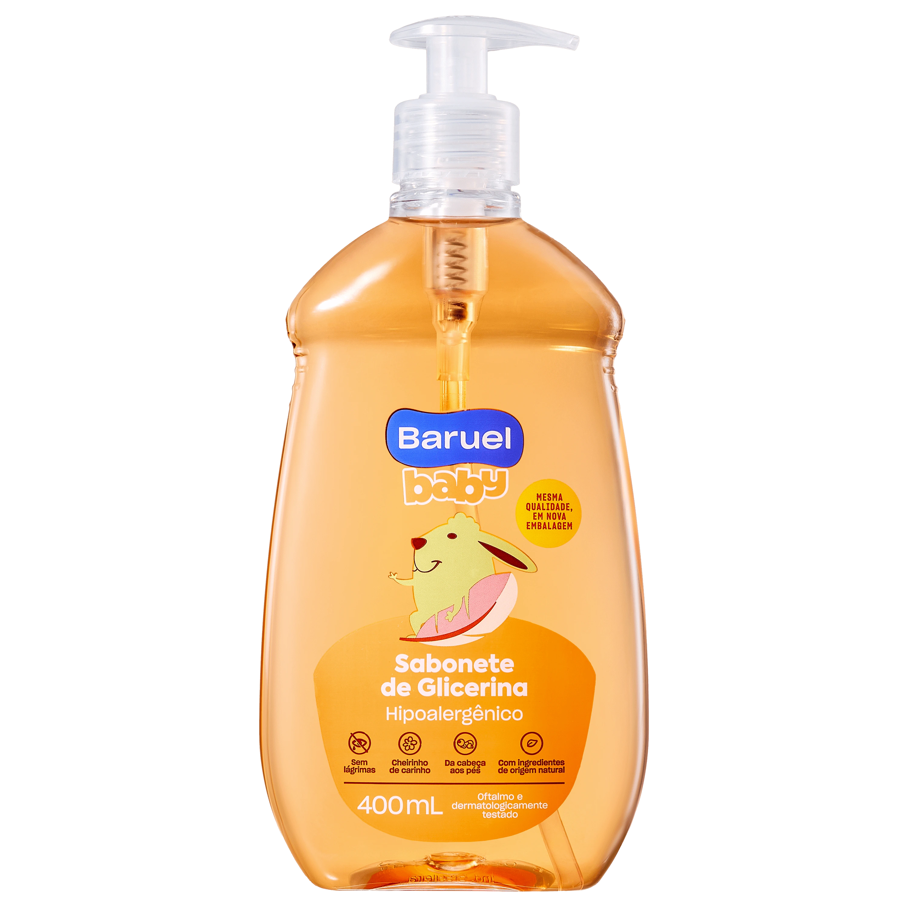 SAB LIQ BARUEL BABY GLIC 400ML