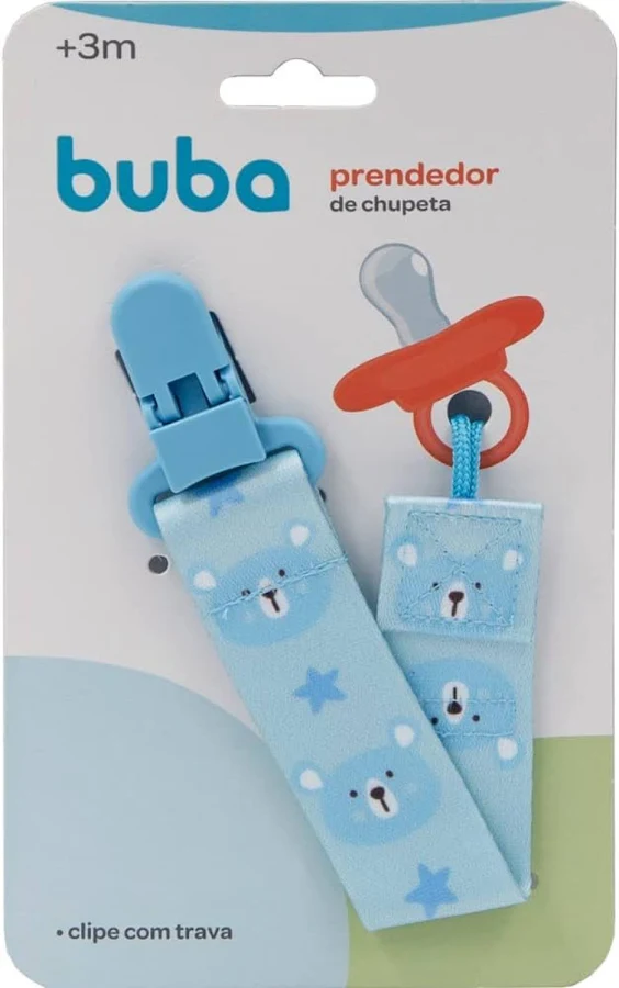PRENDEDOR CHUPETA URSINHO AZUL