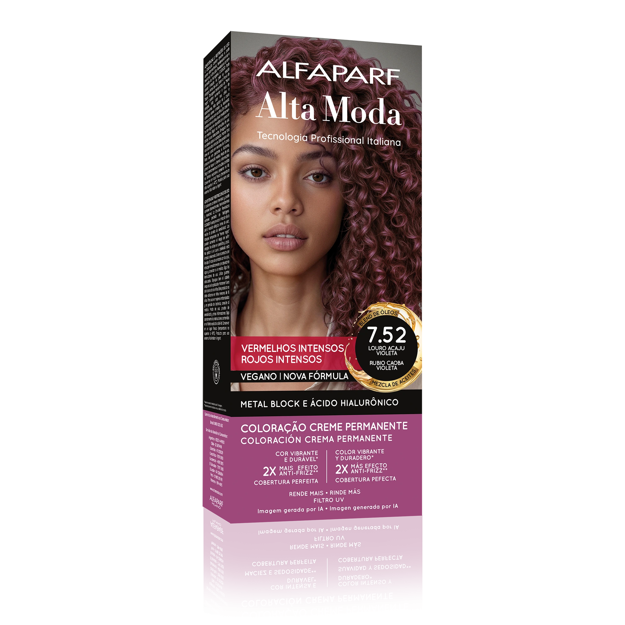 TINTA ALTA MODA 7.52 LOURO ACAJU VIOLETA