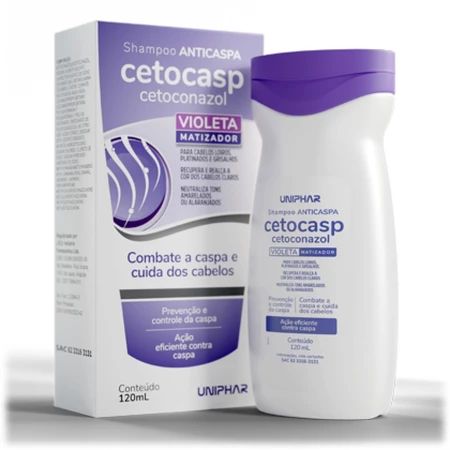 CETOCASP SHAMPOO VIOLETA MATIZADOR 120ML