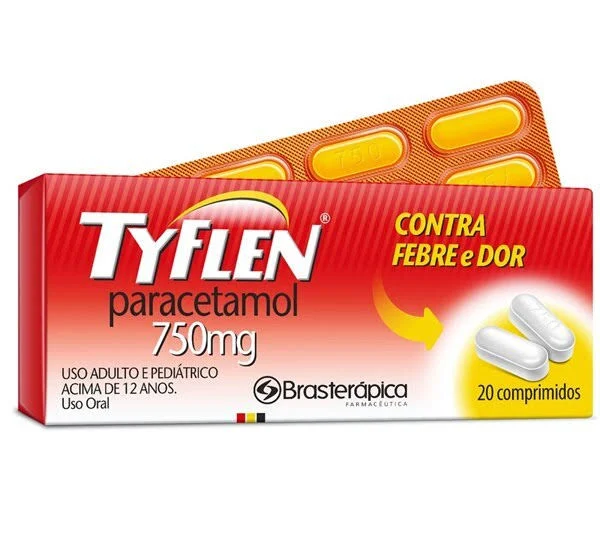 TYFLEN 750 MG C/ 20 CP