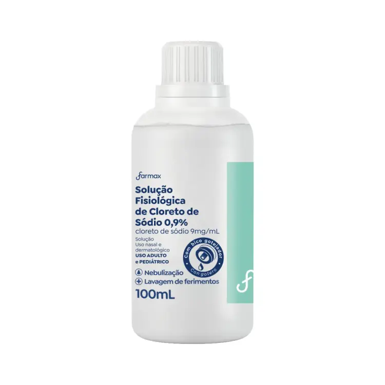 SOLUCAO FISIOLOGICA 0,9% 100ML