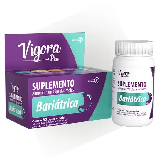 VIGORA PLUS BARIATRICA 60 CAPS GEL