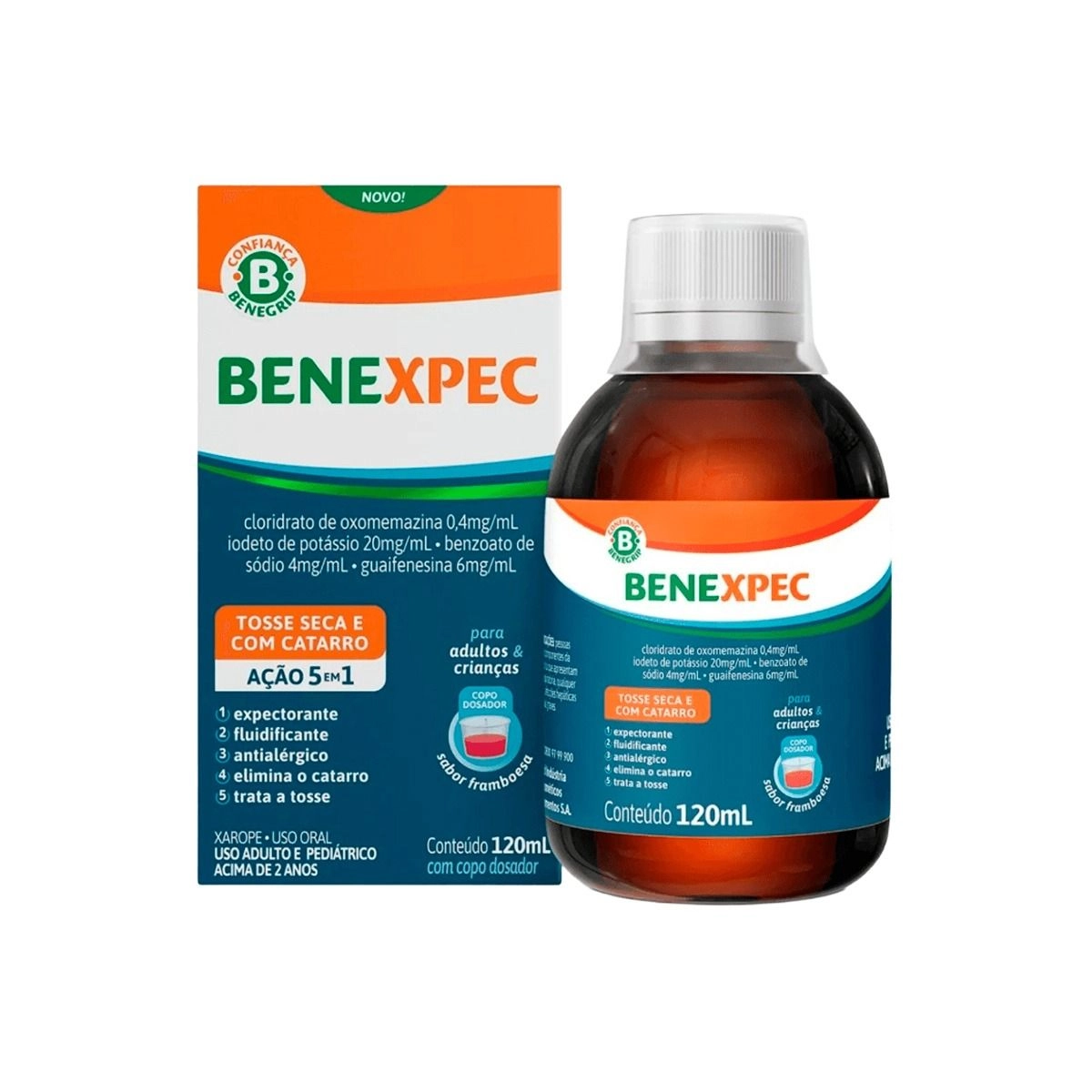 BENEXPEC FRAMBOESA XPE 120ML