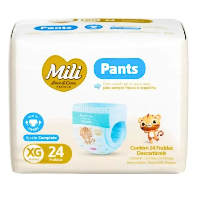 FRALDA MILI PANTS XG 24UN